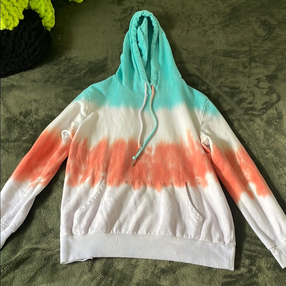Colorful Tie-Dye Hoodie